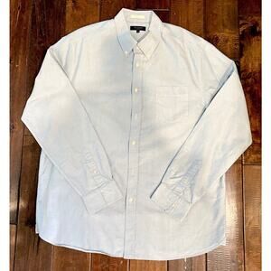 Ted Baker MMA Paplet Long Sleeve Button Down Dress Shirt Light Blue - 6 (2XL)